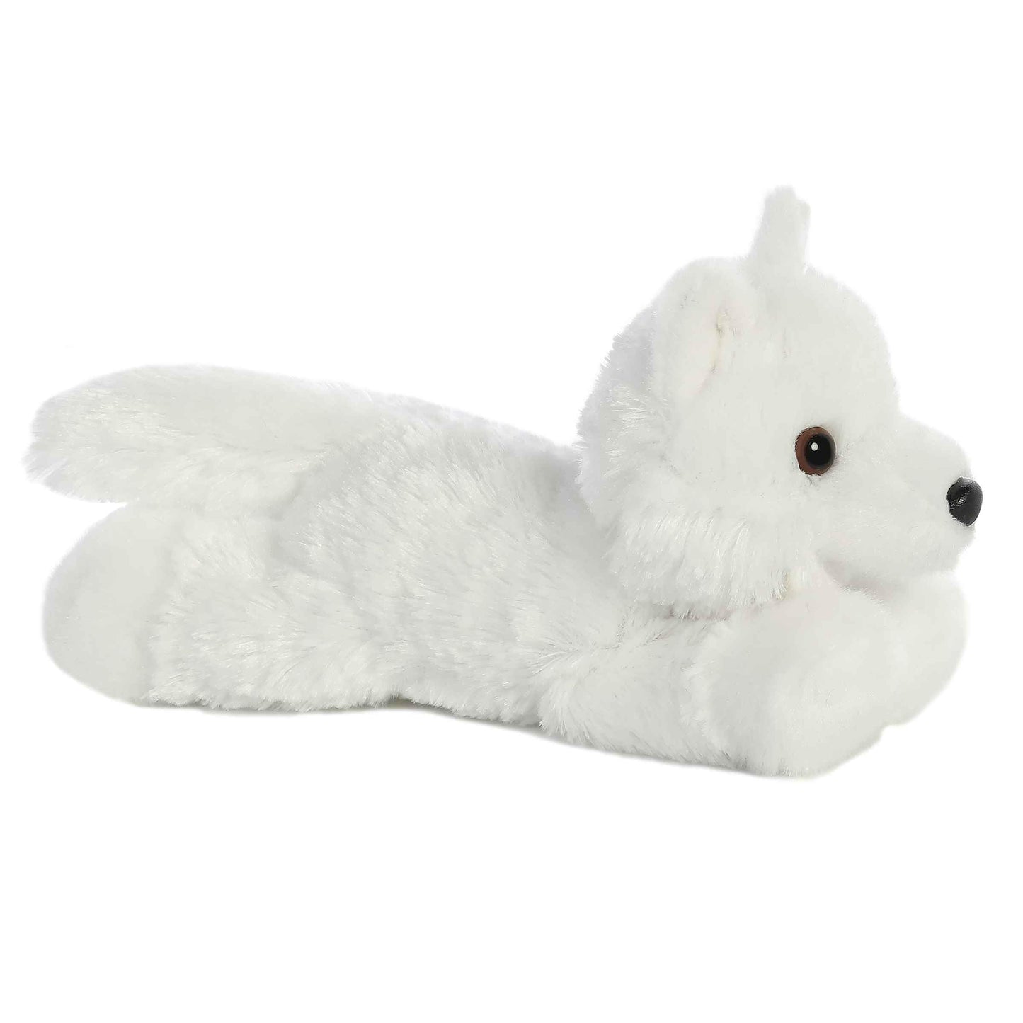 Peluche Mini Flopsie Lobo Blanco