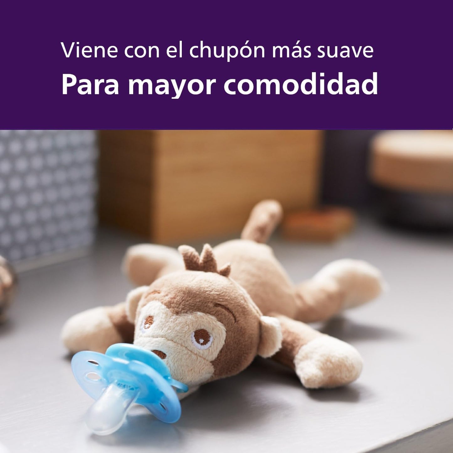 Chupón Ultra Soft Philips Avent Changuito Mixto 0-6 Meses