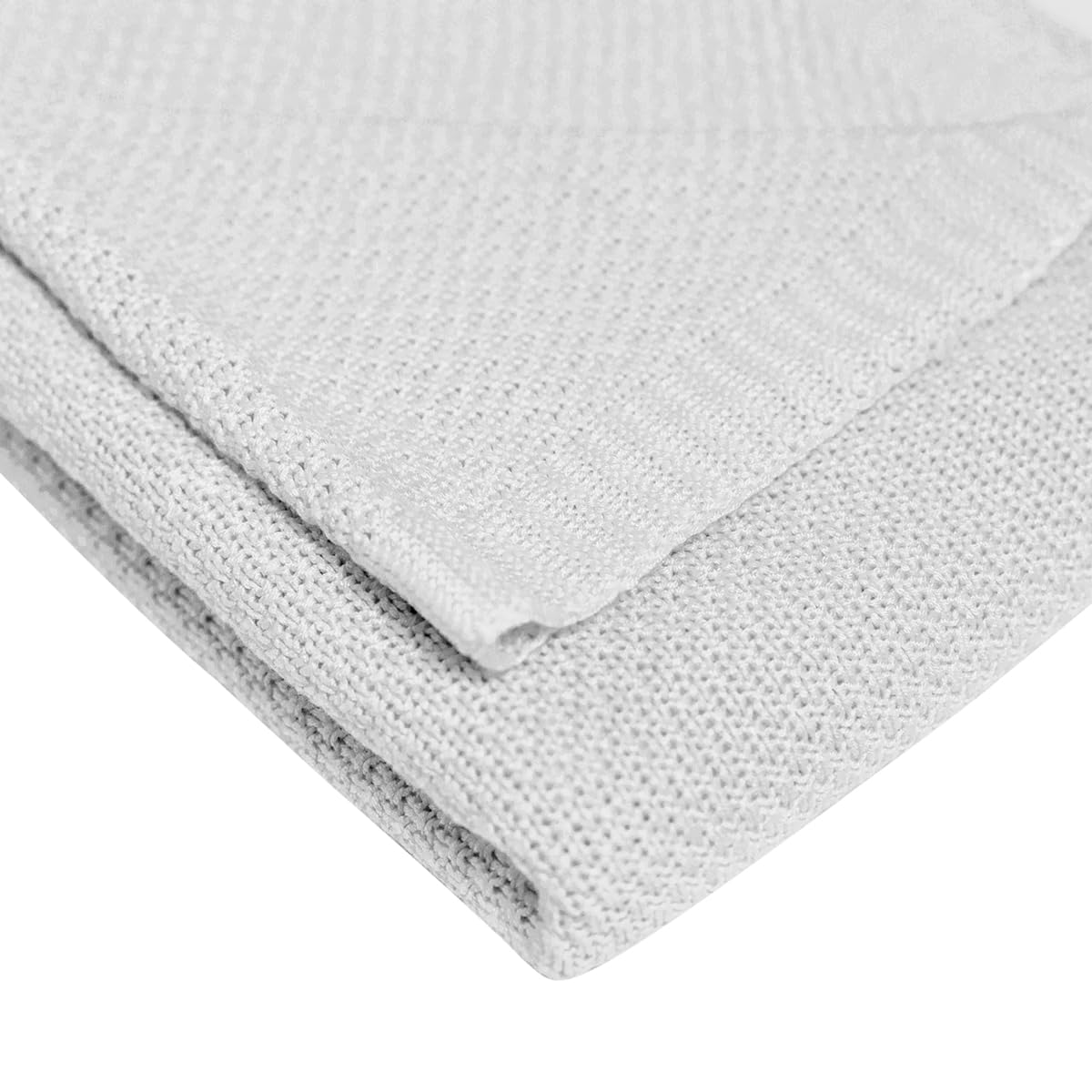 CHIQUI MUNDO Manta de Arrullo para Bebé 100% Bambú Orgánico Manta de Recepción Recién Nacido Tejido Premium (Gris, 75 x 100 cm)