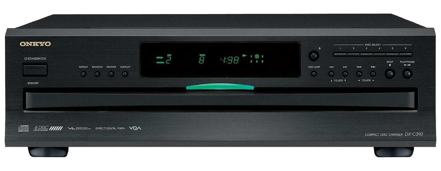 Onkyo DX-C390 Reproductor MP3, Color Negro