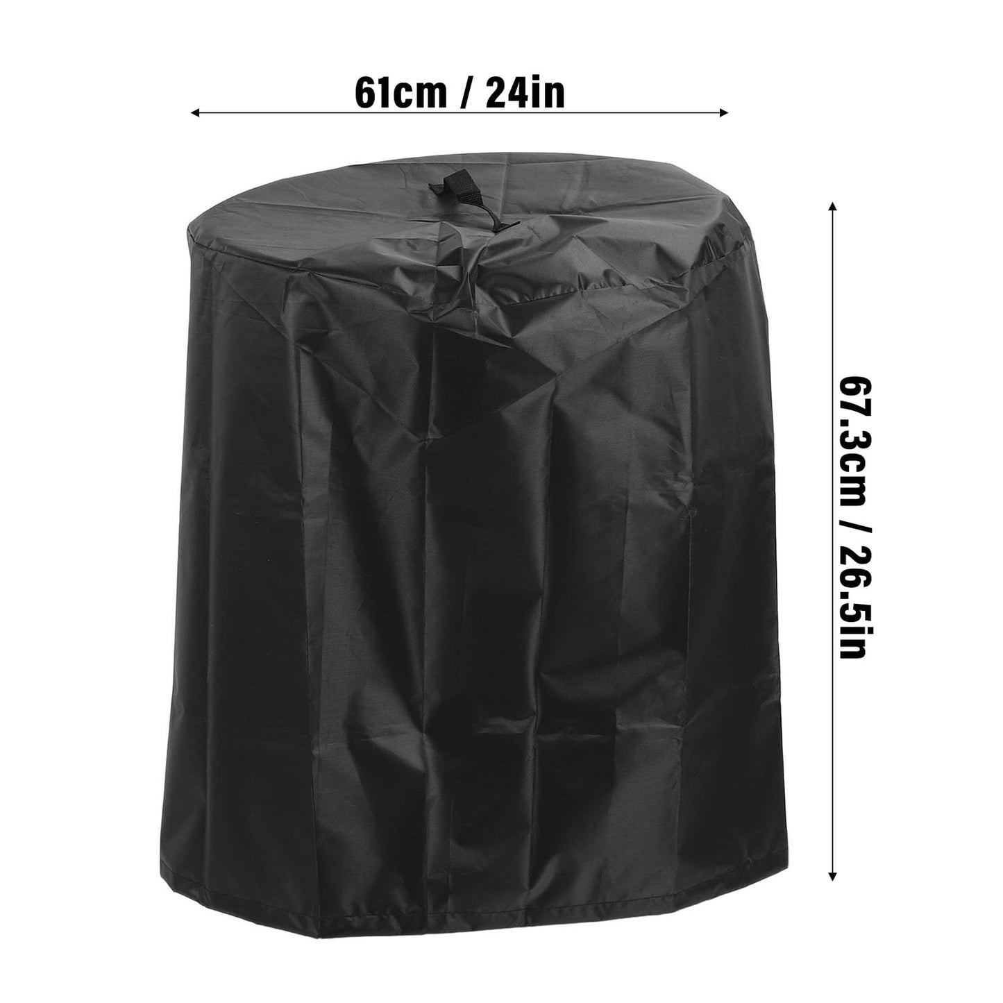Focket Funda para aspiradora en seco y húmedo, Funda para aspiradora en seco y húmedo con Cierre de cordón para aspiradora en seco y húmedo de 16-20 galones, 24 x 26.5 Pulgadas