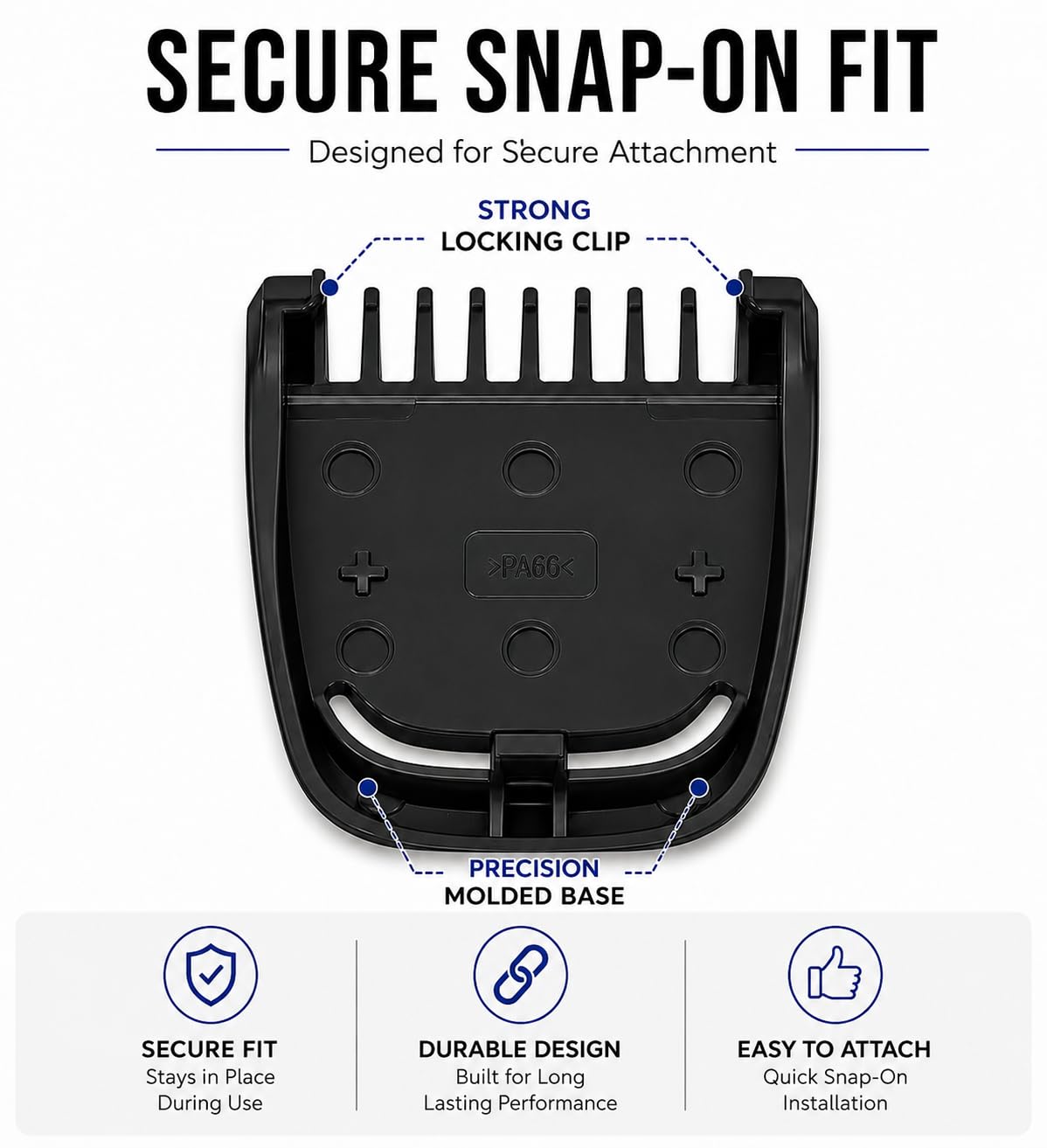 Recortadora de repuesto para barba de 1 mm para Philips Norelco Multigroom MG3750 MG3760 MG5750 MG5760 MG7750 MG7750 MG7770 MG7790 MG7791