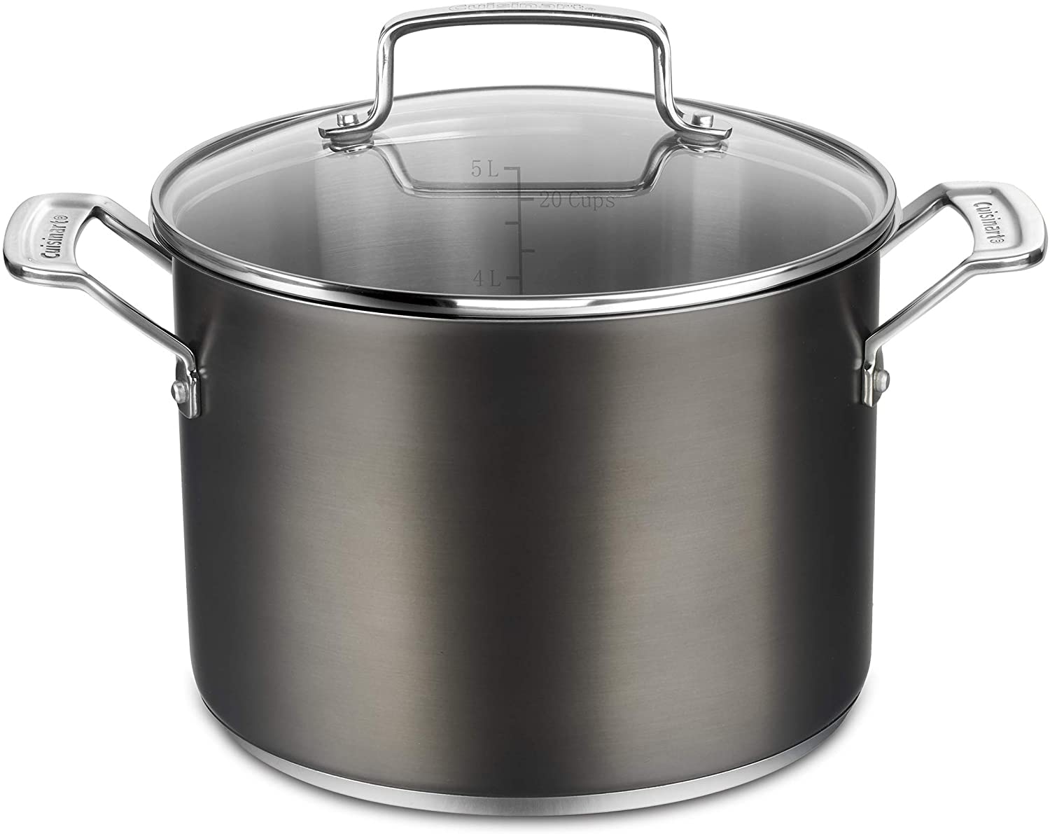 Bateria De Cocina 11 Pzs De Acero Inoxidable Negro Cuisinart