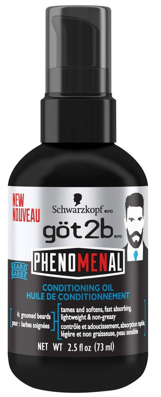 Got2b PhenoMENal Beard Conditioning Oil, 2.5 Ounce
