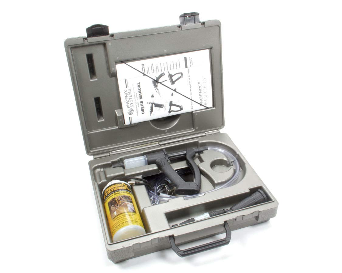 Phoenix Systems (2003-B V-12 Kit de Purga de Freno y Embrague de Marcha atrás, purgador de una Persona, Estuche rígido