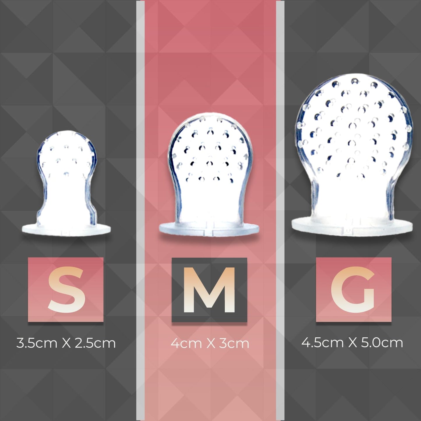 Chupón Para Fruta Y Papilla Sweet Baby Rosa Blanco con Seguro y Tapa dibujos animados, Libre de BPA