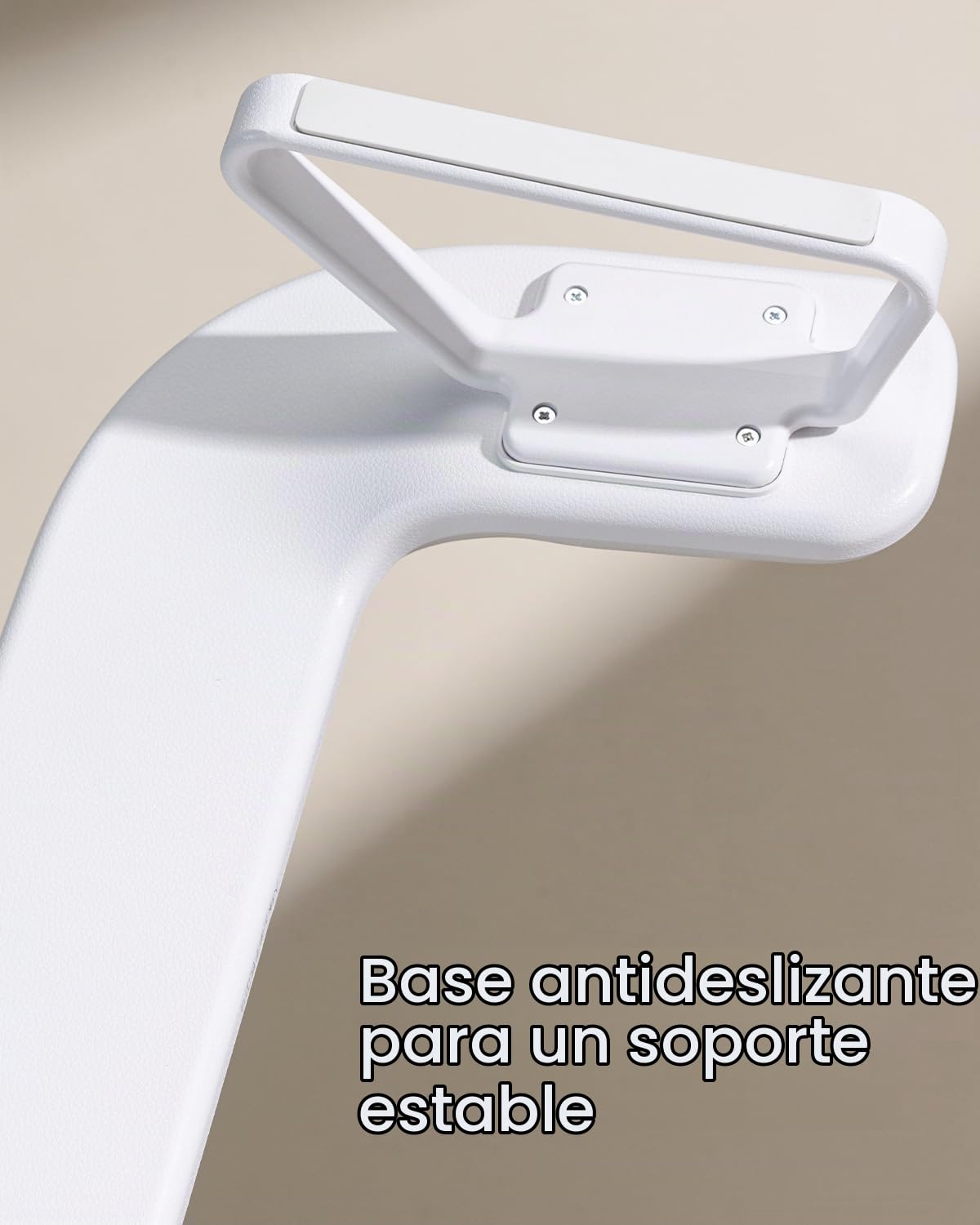 Reposabrazos para Manicura O NAIL Blanco Grande en Forma de U para Técnicos de Uñas
