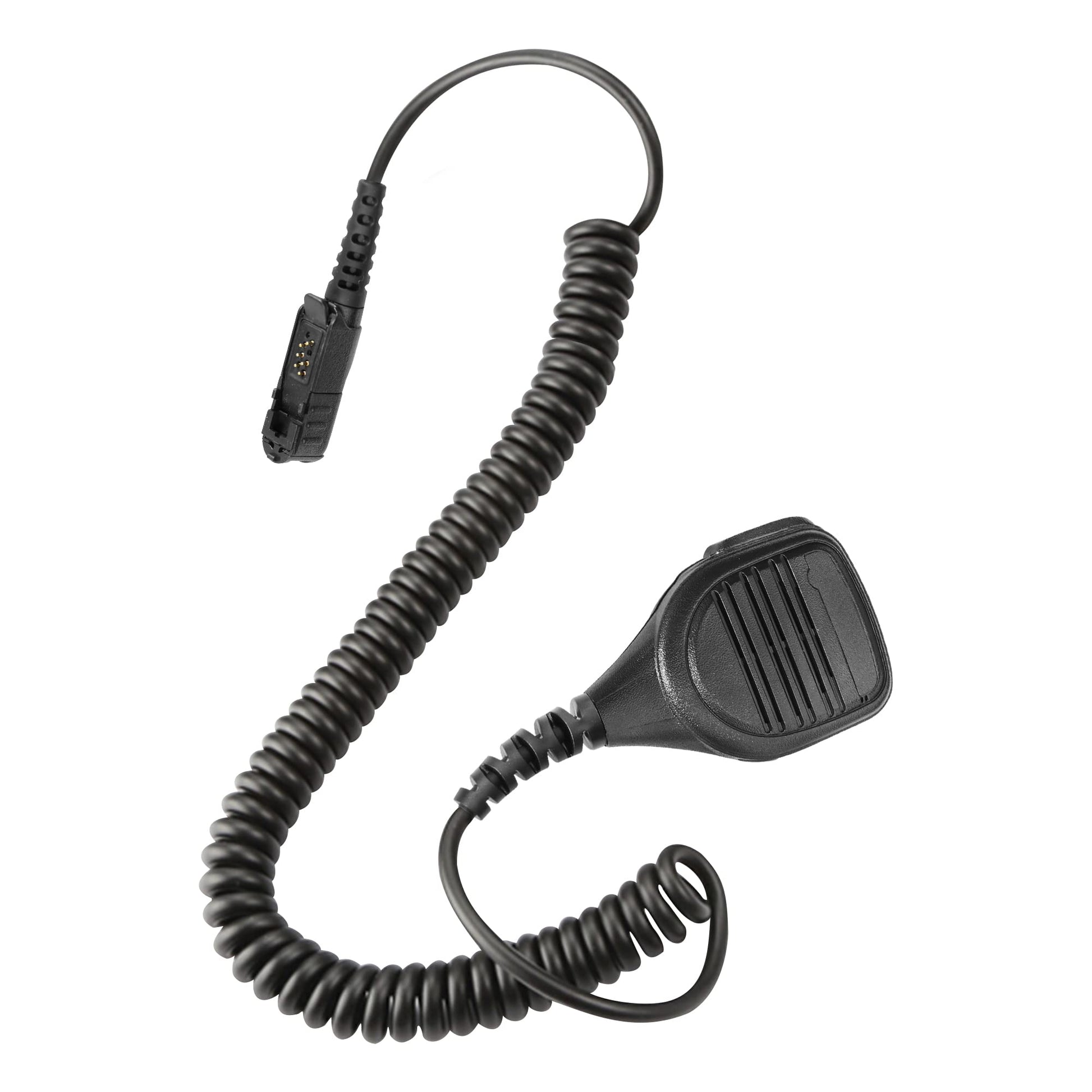 Micrófono de Hombro Amasu XPR3300 XPR3500e Negro para Dispositivos XPR y DP