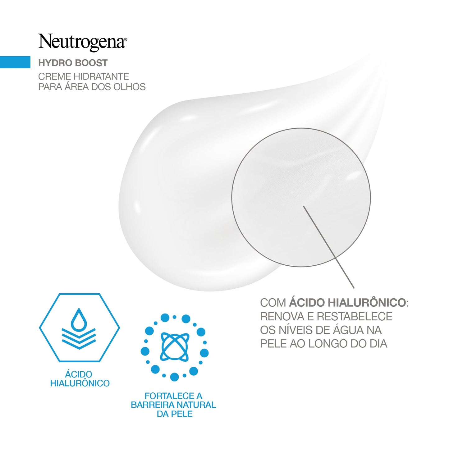 Crema contorno de ojos Neutrogena Hydro Boost Ácido Hialurónico 15 g