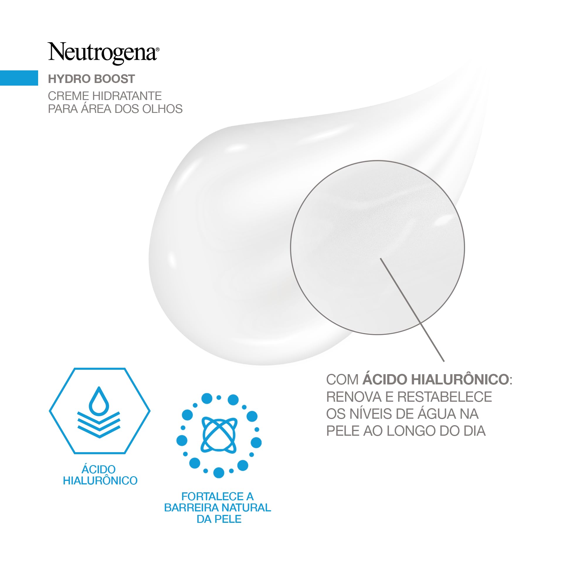 Crema contorno de ojos Neutrogena Hydro Boost Ácido Hialurónico 15 g