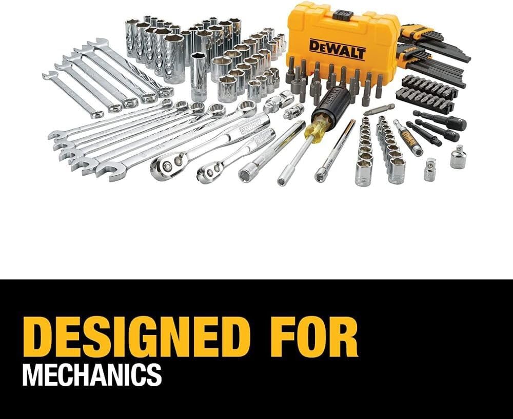 DEWALT - Juego de herramientas mecánicas y llave de vaso