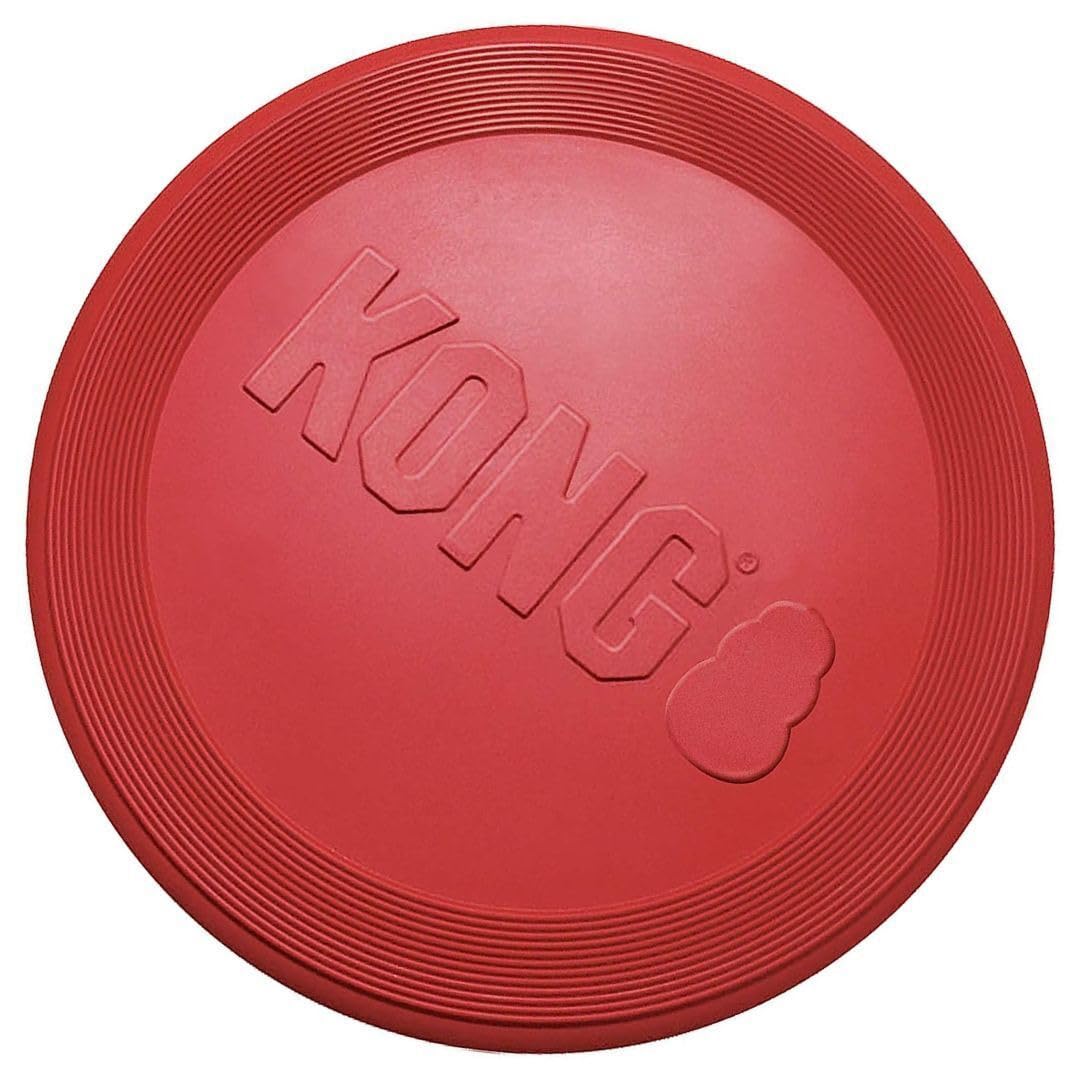 KONG Volante de Goma, Paquete Grande, 2 Unidades, Rojo