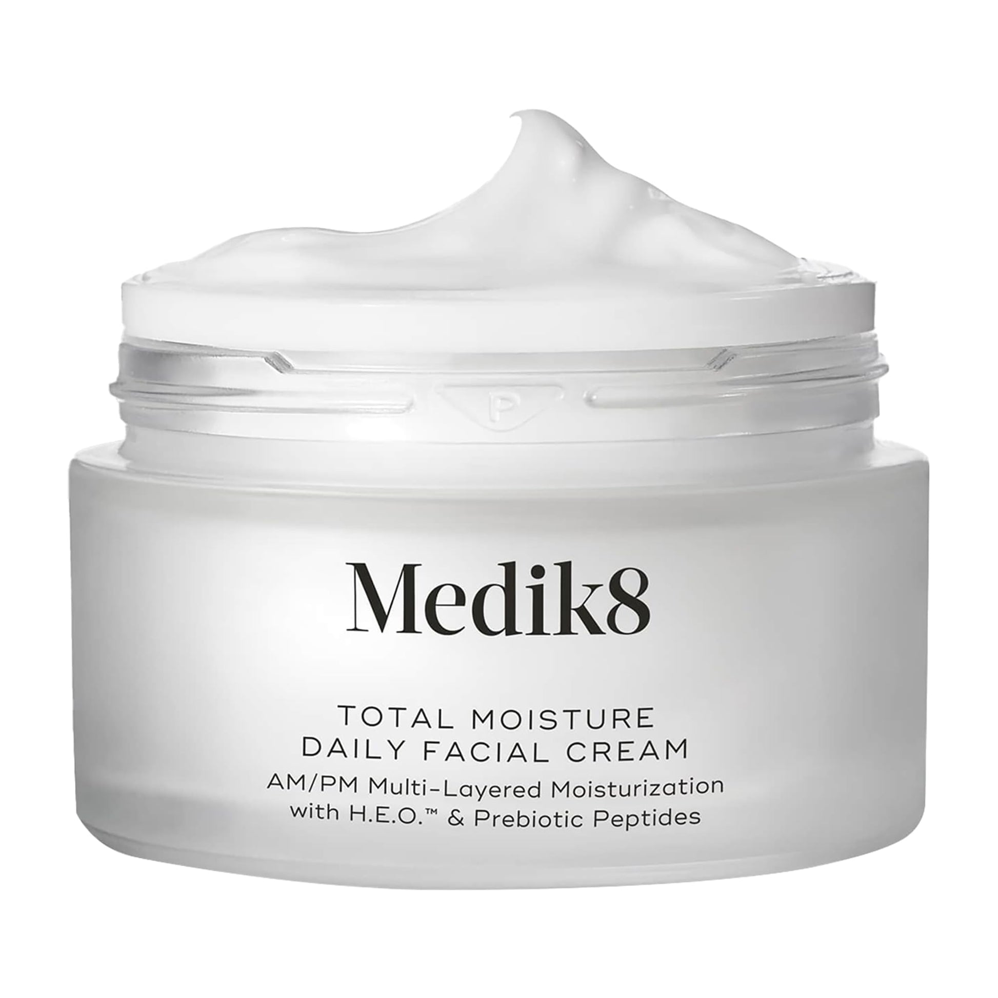 Medik8- Crema facial diaria Total Moisture: humectante facial hidratante con péptidos y ácido hialurónico: rellena