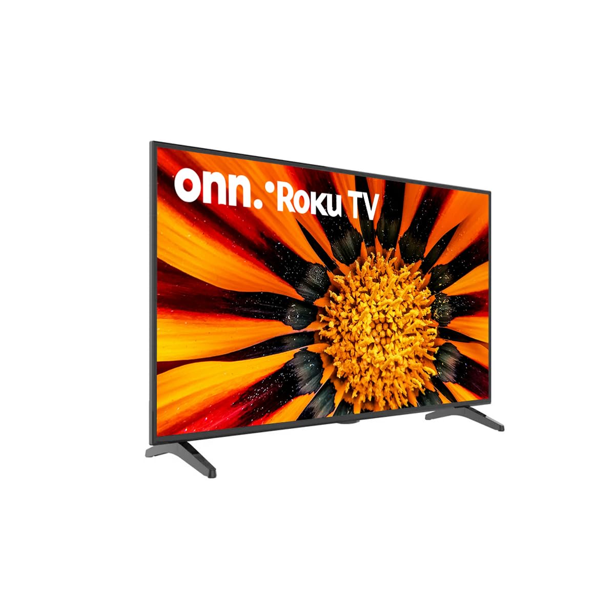Television ONN de 43pulg Pantalla Smart TV LED 4K con HDR, 3 Entradas HDMI, 1 Puerto USB, Studio Sound, 100012584 (Reacondicionado)