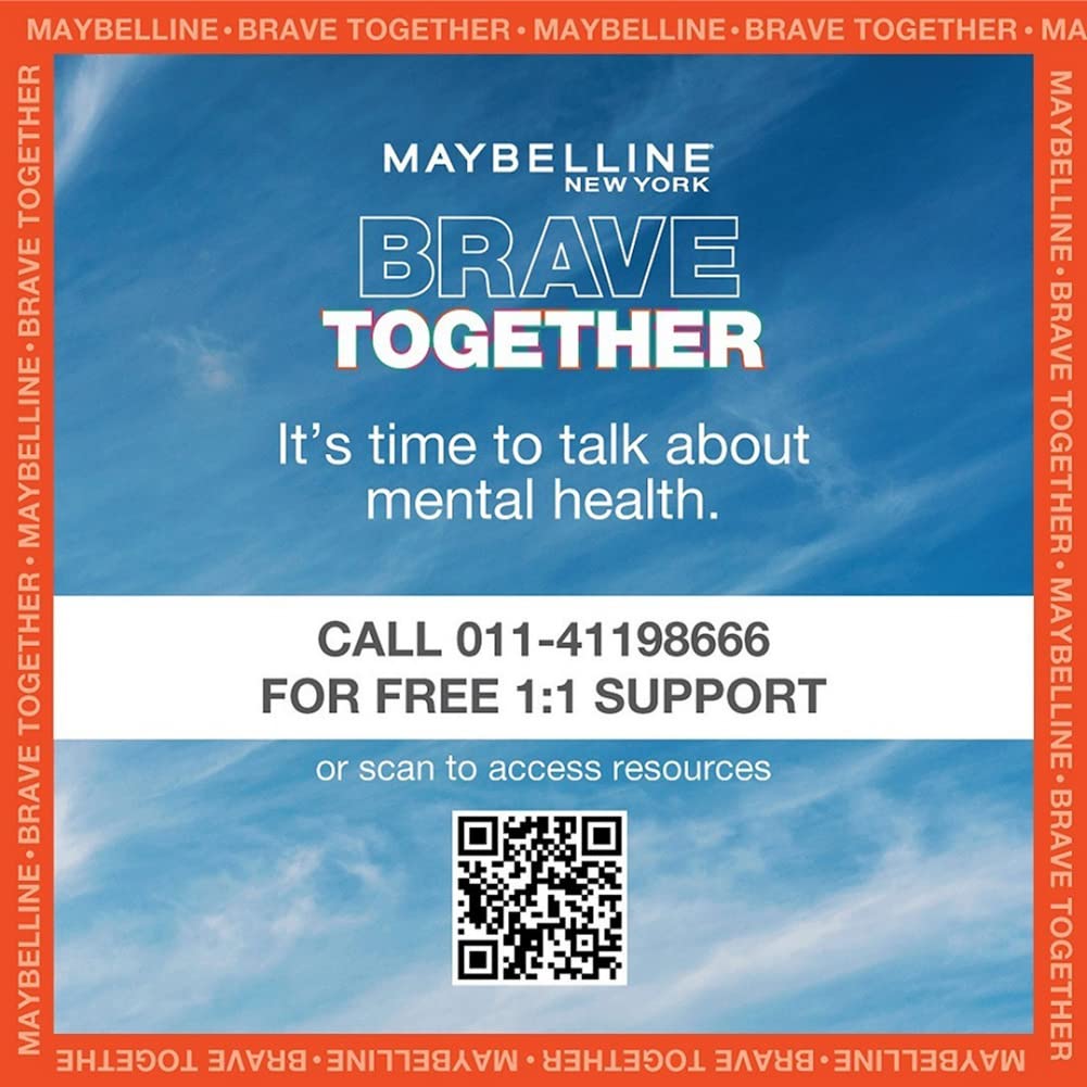 Maybelline Volume Express Colossal Mascara A Prueba de Agua, color Negro