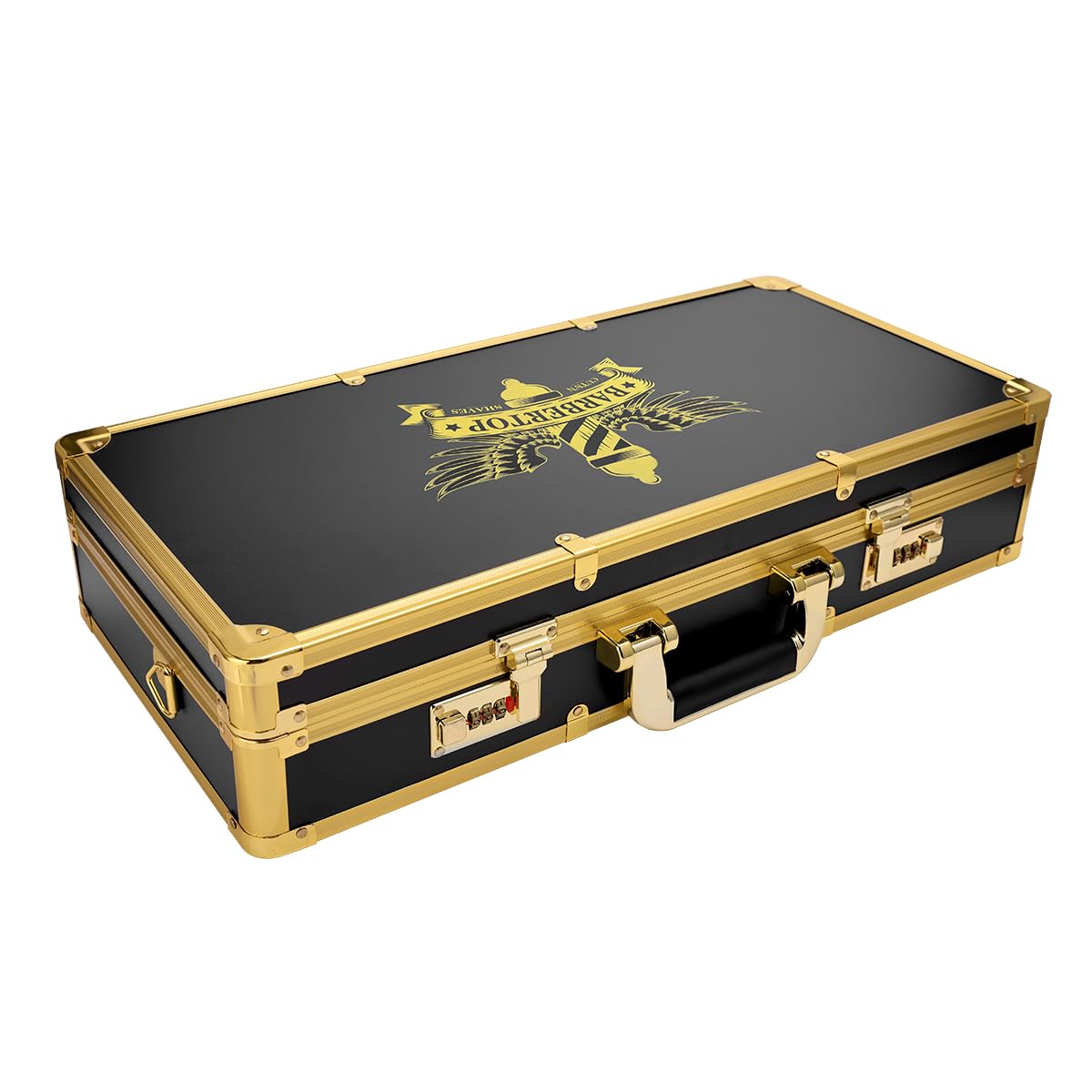 Maletín de peluquería, Dorado, Formal