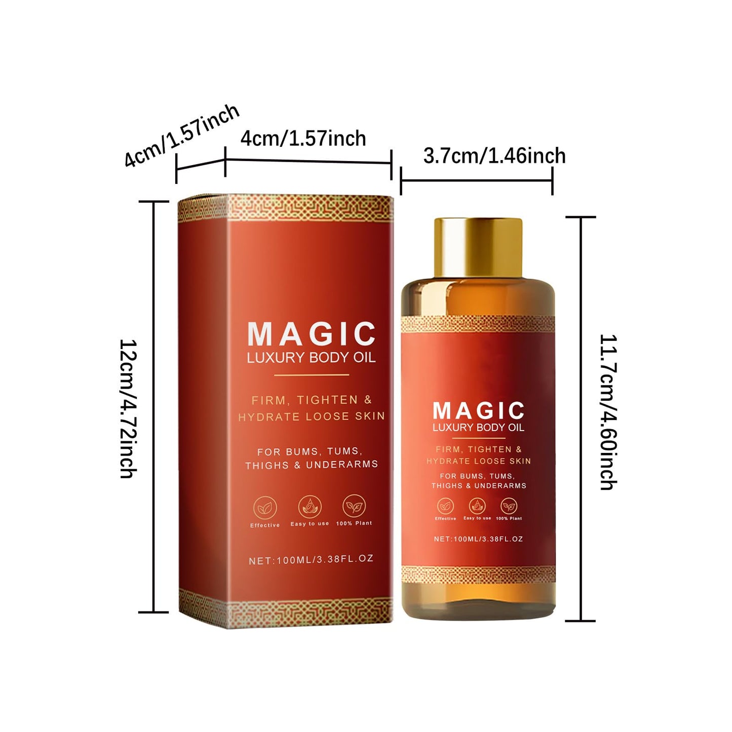 Pack de 2 Botellas de Aceite Corporal de Colágeno 100ML: Hidratación y Firmeza para la Piel. Embellece tu Cuerpo con Este Producto Exclusivo. ¡Aprovecha Ahora y Obtén una Piel Radiante!