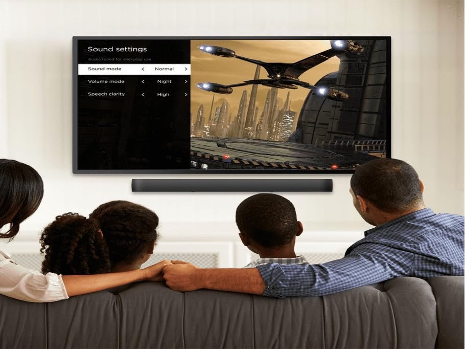 onn. Roku Smart Soundbar con reproductor multimedia de transmisión 4K incorporado (reacondicionado)
