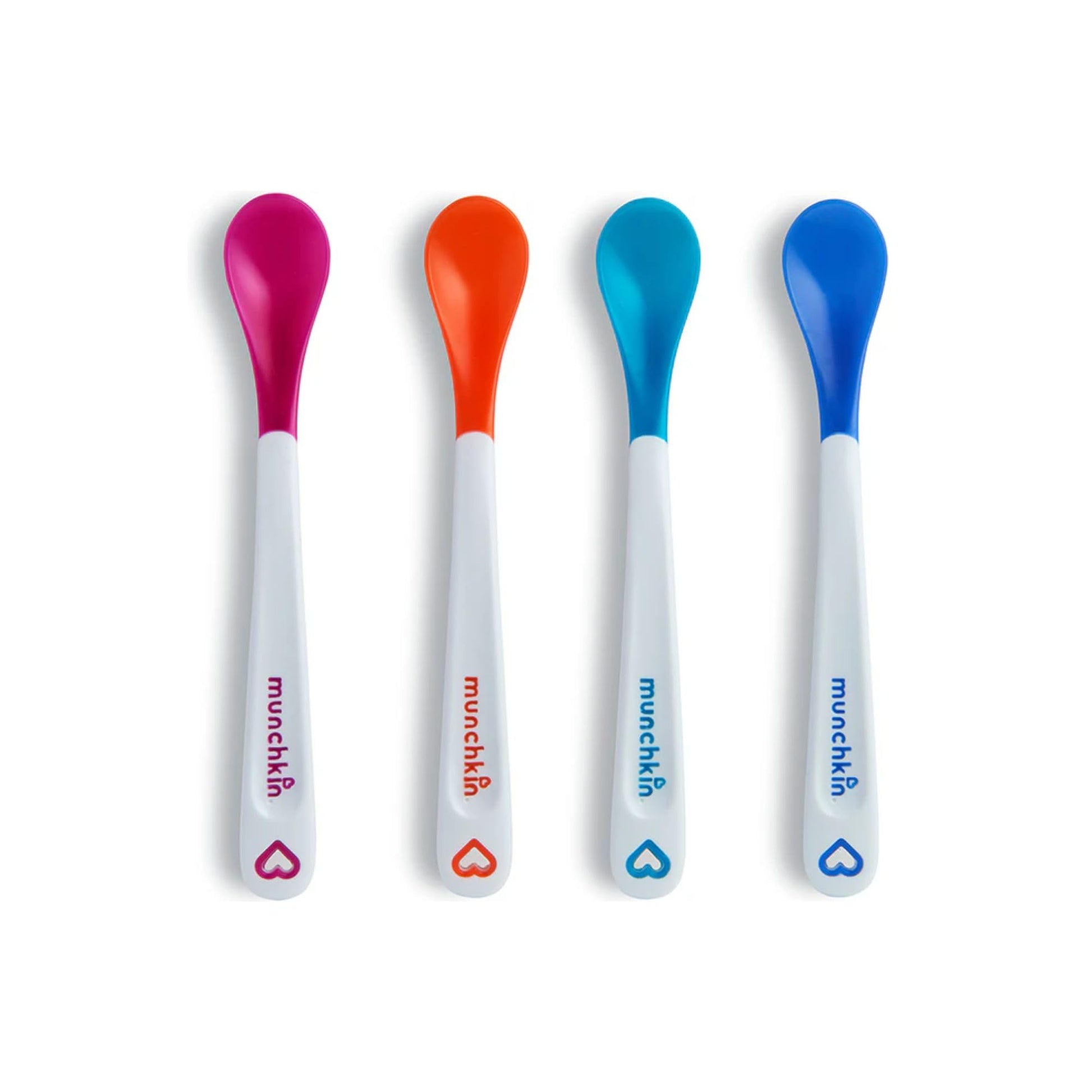 Cucharas Munchkin Blanco con Indicador de Calor para Bebé