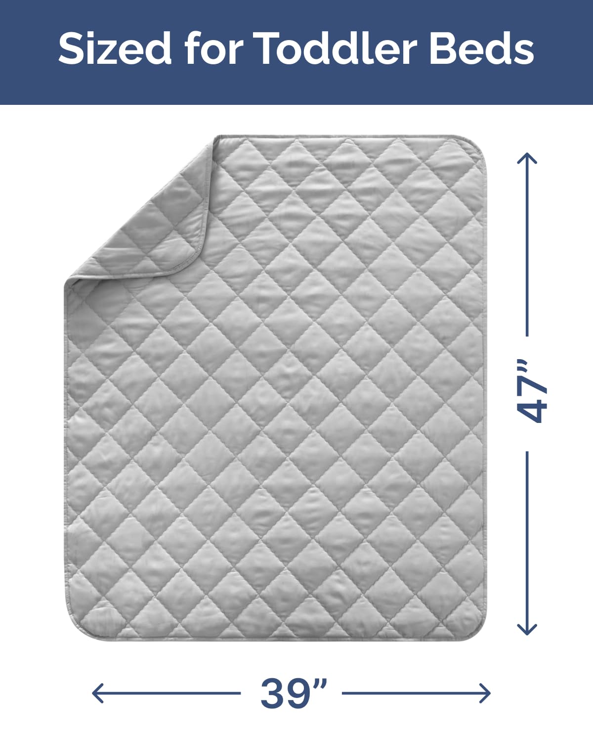 Edredón para niños pequeños, suave, ligero, manta para todas las estaciones, para niños y niñas, ropa de cama acogedora para cuna y cama de niños pequeños, 39 x 47 pulgadas, color gris claro