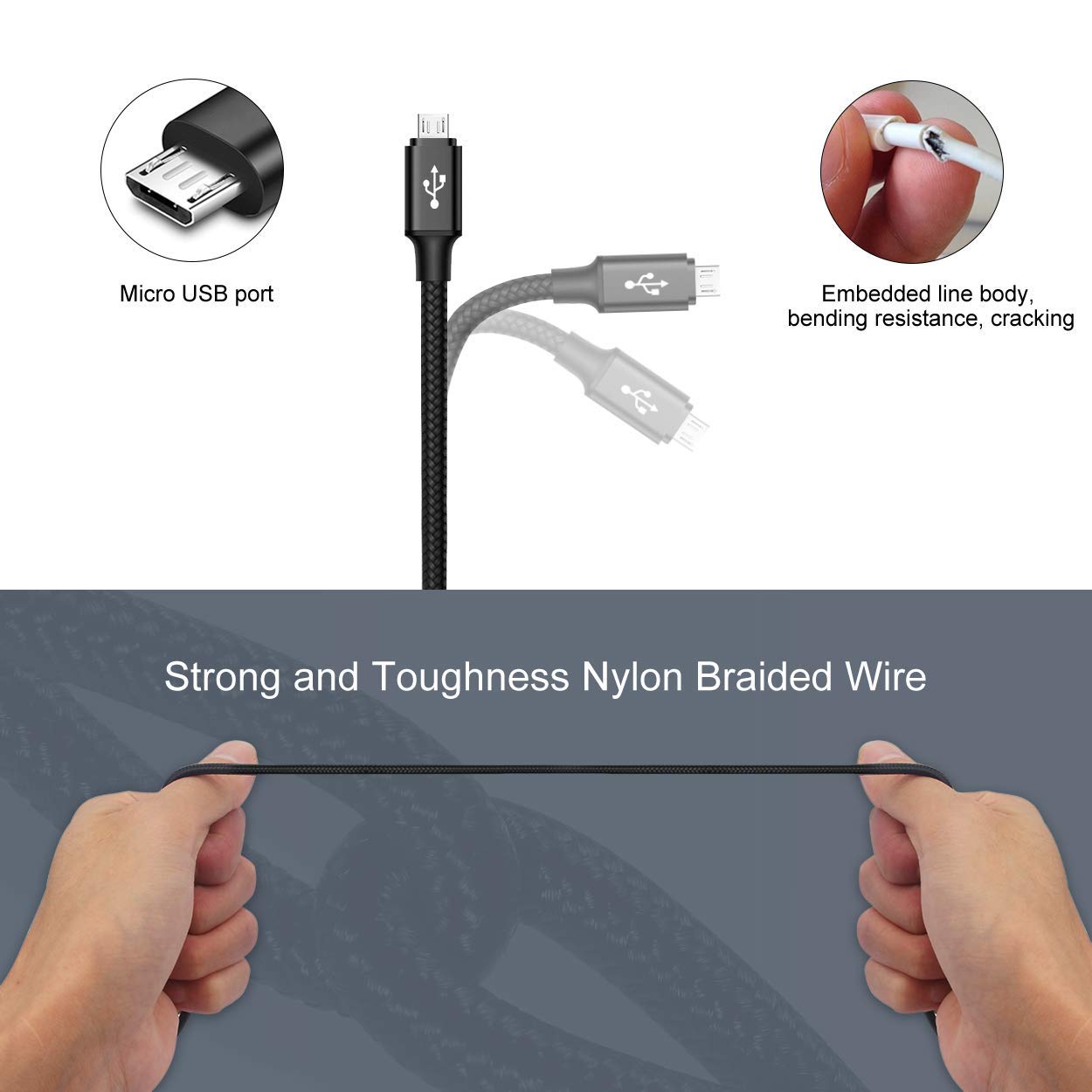 AIMOS Lnline - Control de volumen USB para mando de volumen sin pérdidas con cable USB de 6.5 pies, control de volumen y altavoces de PC, módulo de control de interruptor para XP, MAC, Vista, Win 7,