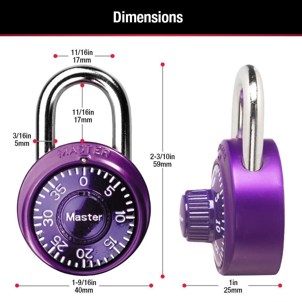 Candado de Combinación Master Lock TRI