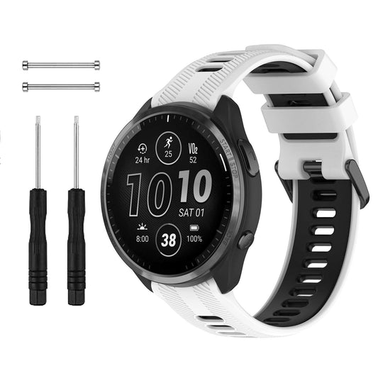 Correa de repuesto para reloj Garmin Forerunner 945/935, correa de silicona suave para Garmin Forerunner 935 Running GPS Unit, correa para reloj Garmin 945 mujeres y hombres