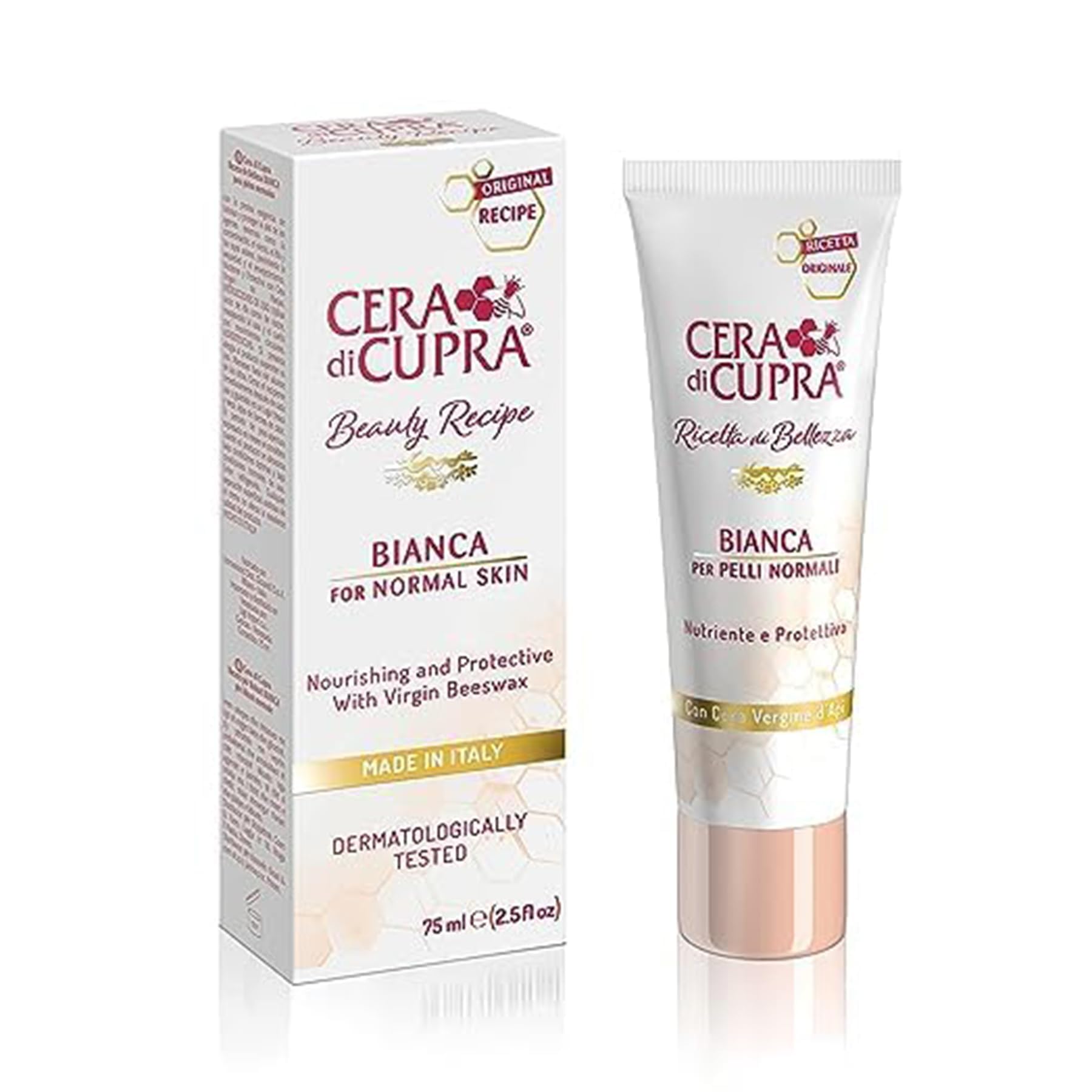 Cream For Normal or Oily Skin 75ml White by Cera di Cupra