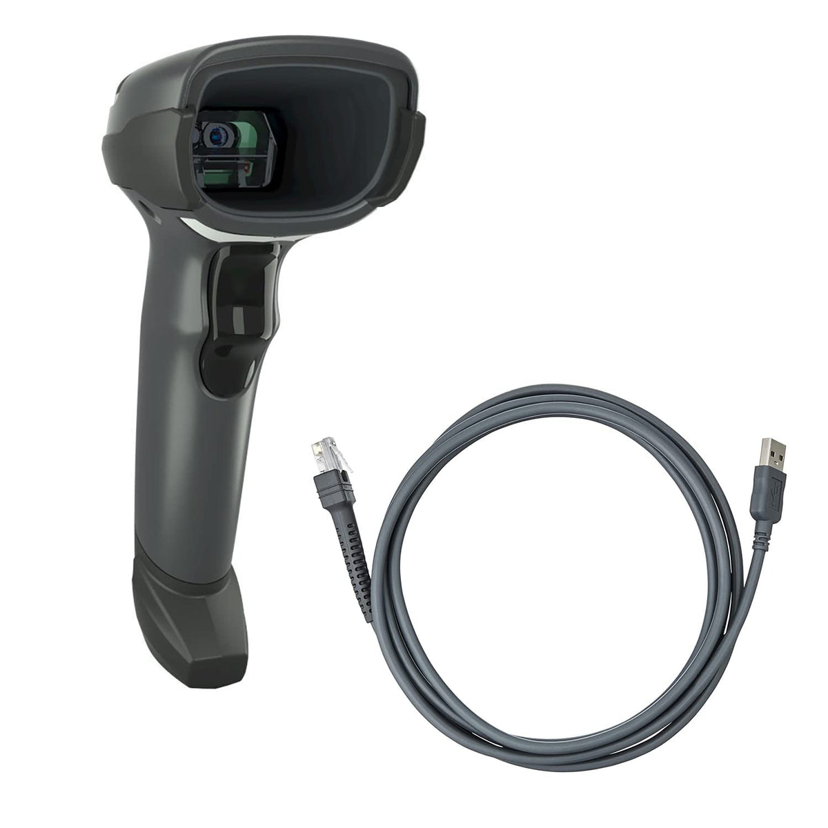 Escáner de Código de Barras JTTANDS Negro DS4608-SR USB para Sistema POS