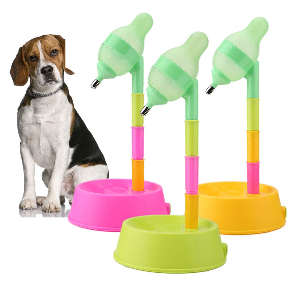 Dispensador de Agua YOUTHINK Verde Altura Ajustable para Mascotas