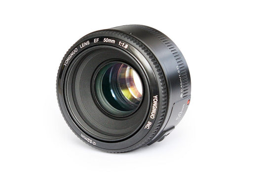 YONGNUO YN50mm F1.8 Lente de gran apertura de enfoque automático compatible con cámara Canon EF Mount EOS