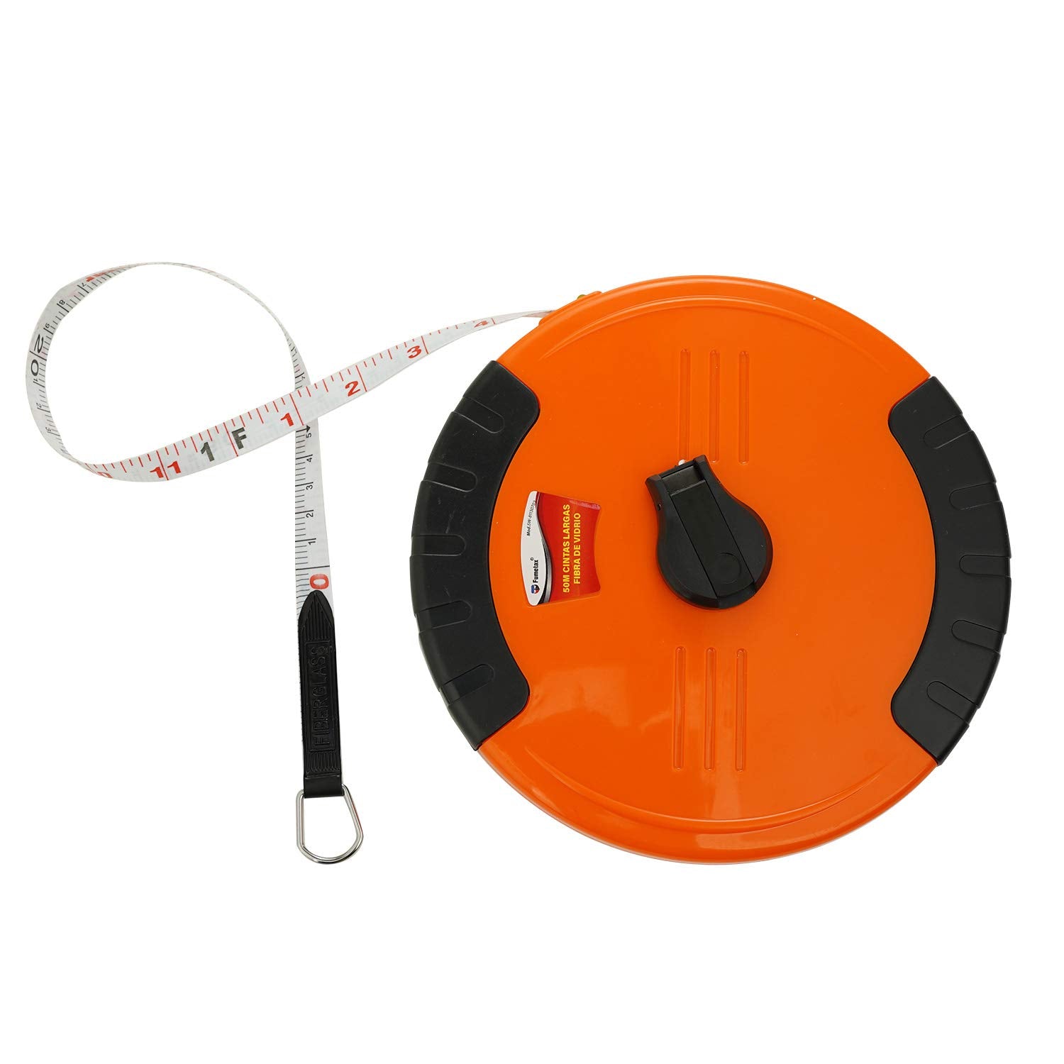 FUMETAX Cinta Larga Fibra de Vidrio Cinta Métrica Profesional Doble Cara 50M, SW-81130703