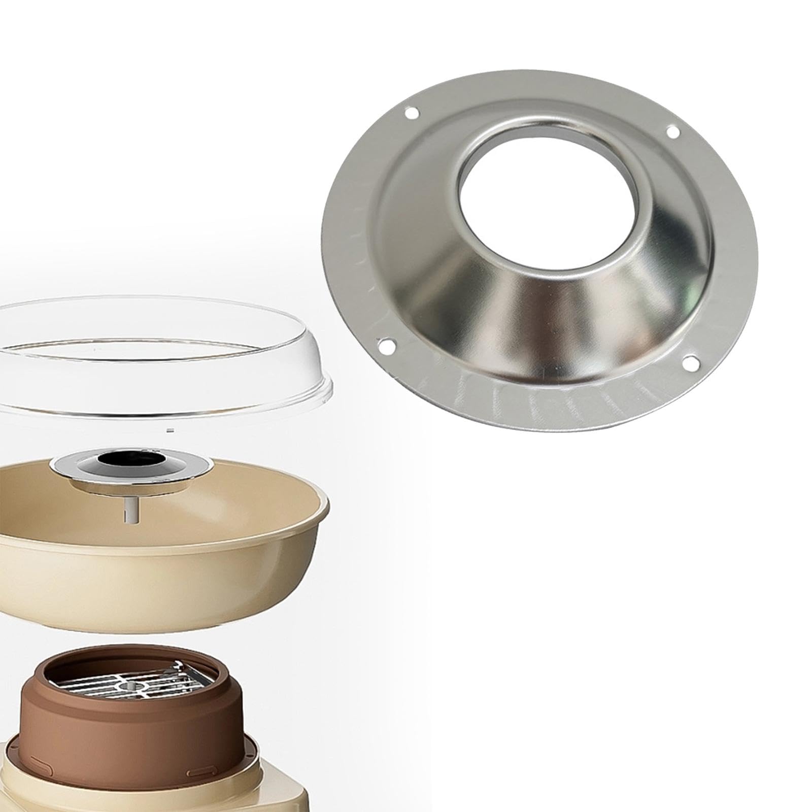 Cubierta del cabezal de calefacción para máquina de azúcar de algodón, repuestos de máquina de caramelos, repuestos para máquina de hilo de