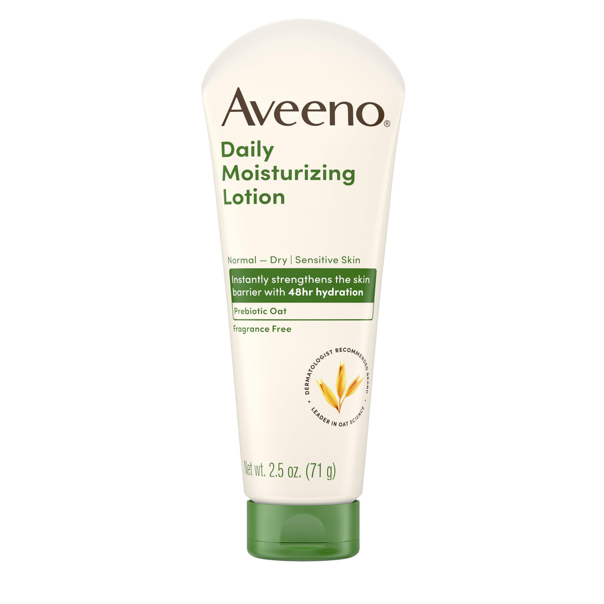 Aveeno Daily Moisturizing Lotion, 2.5 Ounce (Pack of 3), White - Packaging May Vary