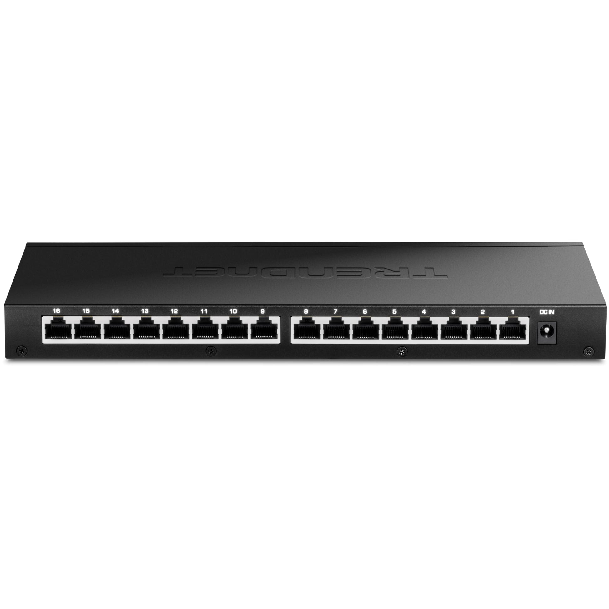 TRENDnet Switch No Gestionado de Escritorio TEG-S3160, 16 Puertos RJ-45 2.5G, Capacidad 80Gbps, Cumple NDAA/TAA