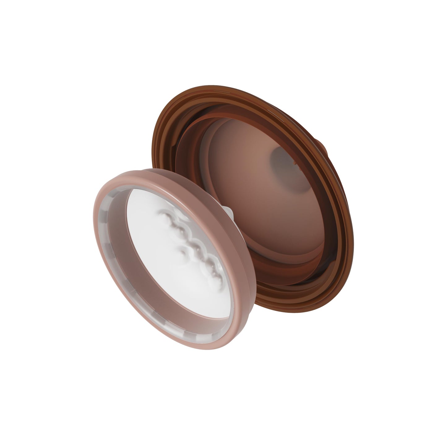 Emulait Tetina para biberón (paquete de 2) - Profunda - 18 mm