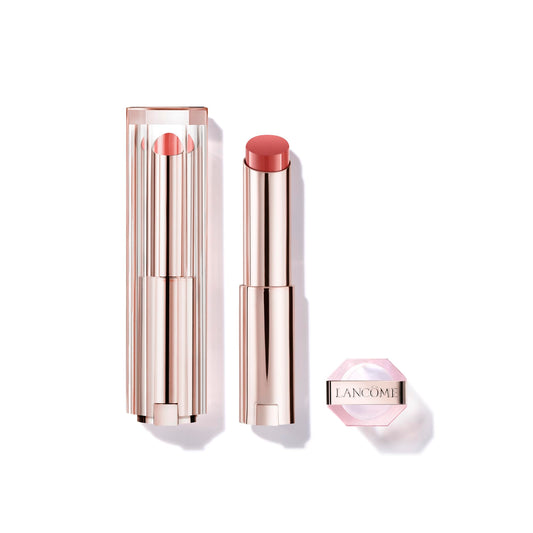 Lancôme Idôle Lip Butterglow, Bálsamo Labial con Color, Cuida, Hidrata e Ilumina con su Textura Ligera, Con 12% Escualano y Ceramidas, 33 Idôle Nude, 3 g
