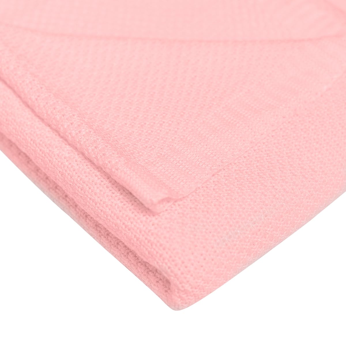 CHIQUI MUNDO Manta de Arrullo para Bebé 100% Bambú Orgánico Manta de Recepción Recién Nacido Tejido Premium (Rosa, 75 x 100 cm)