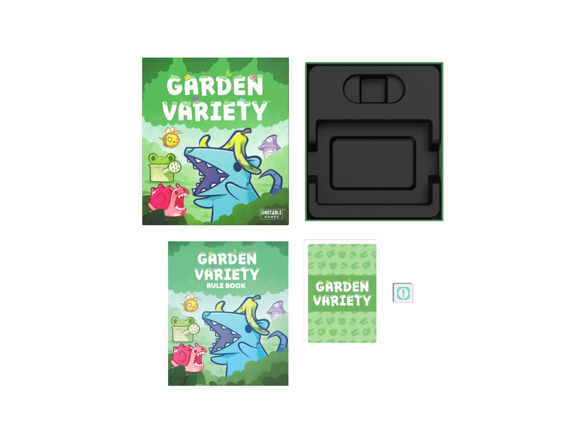 Juego de Cartas Unstable Games Variedades de Jardín Peculiar para Niños, Adolescentes y Adultos
