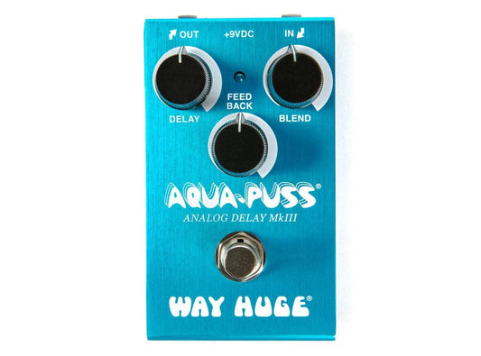 JIM DUNLOP Small Series Aqua Puss - Pedal de efecto de guitarra analógica para coro (WM71)