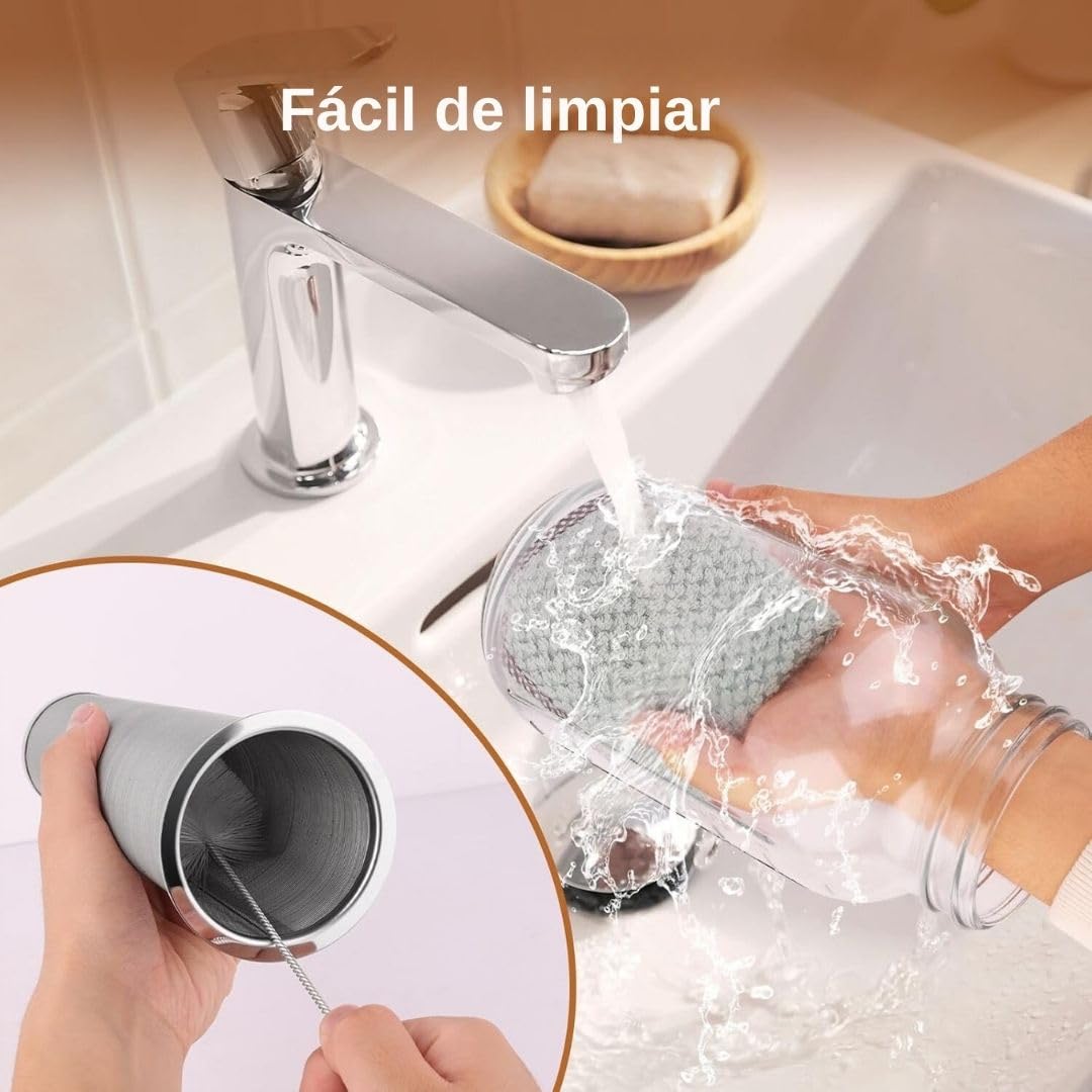 Cafetera U Chef Vidrio Resistente Hermética con Filtro de Acero Inoxidable para Café Cold Brew 1.9 Litros