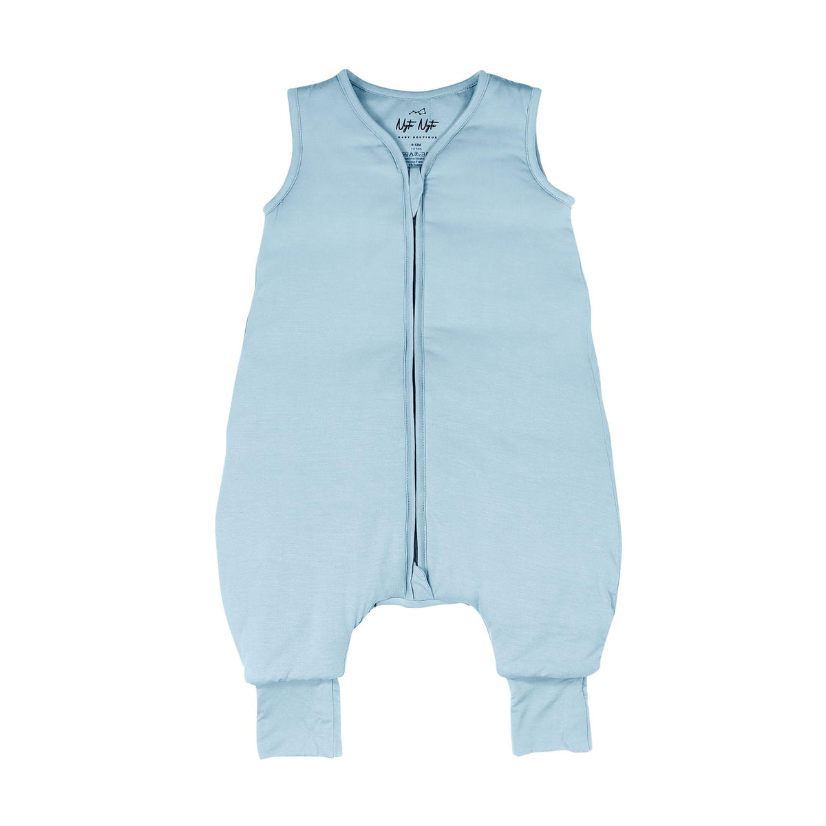 Nyte Nyte Baby - Saco de dormir 1.0-TOG, Azul, Unisex, 6-12 meses, Viscosa, Sólido, Moderno, Cumpleaños, Revelación de género