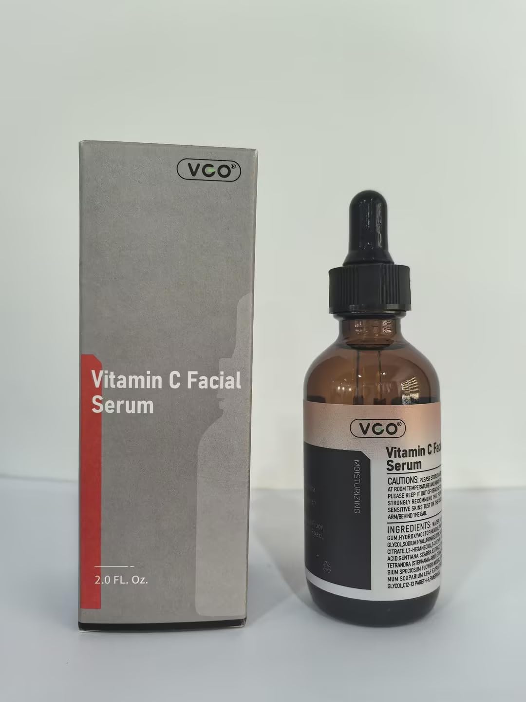 VGO- 【Hidratación profunda】El suero de vitamina C VGO proporciona una hidratación intensa que retiene la humedad, ayuda a equilibrar tu cutis, estimula el colágeno para una mejor vitalidad y reduce la