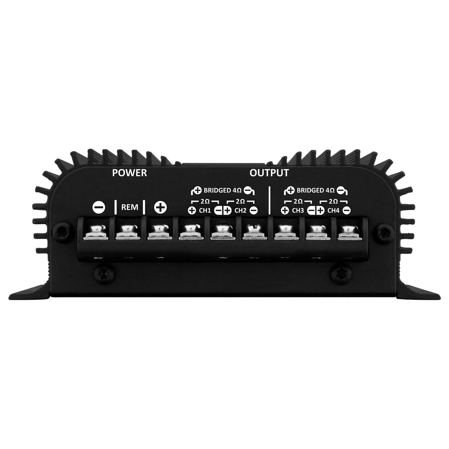 Amplificador de Audio para Coche Taramps TS 400x4 Negro Entrada Automática 400 Vatios RMS Rango Completo Multicanal