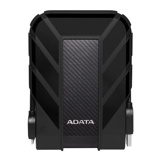 Disco Duro Externo ADATA Negro Resistente a Golpes Agua y Polvo 2 TB Grado Militar