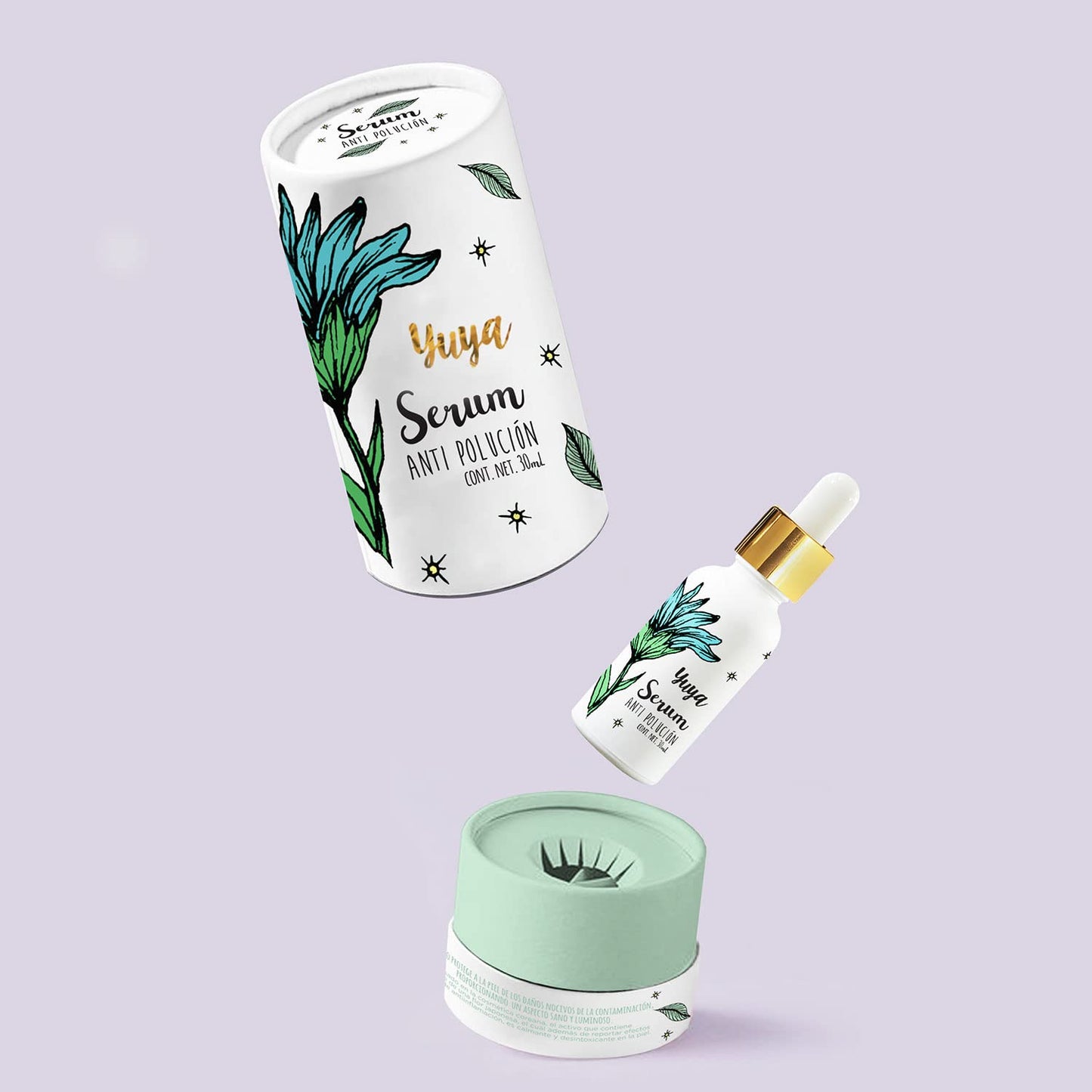 Yuya - Republic Cosmetics Serum Anti Polución Basado en Cosmética Coreana 30 ml