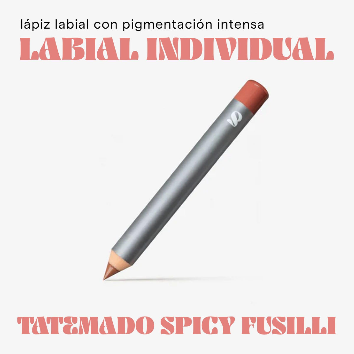 SARELLY, Labial Individual, Pigmentación Intensa, Larga Duración, Tatemado Spicy Fusilli, Sarelly Creativo Lab