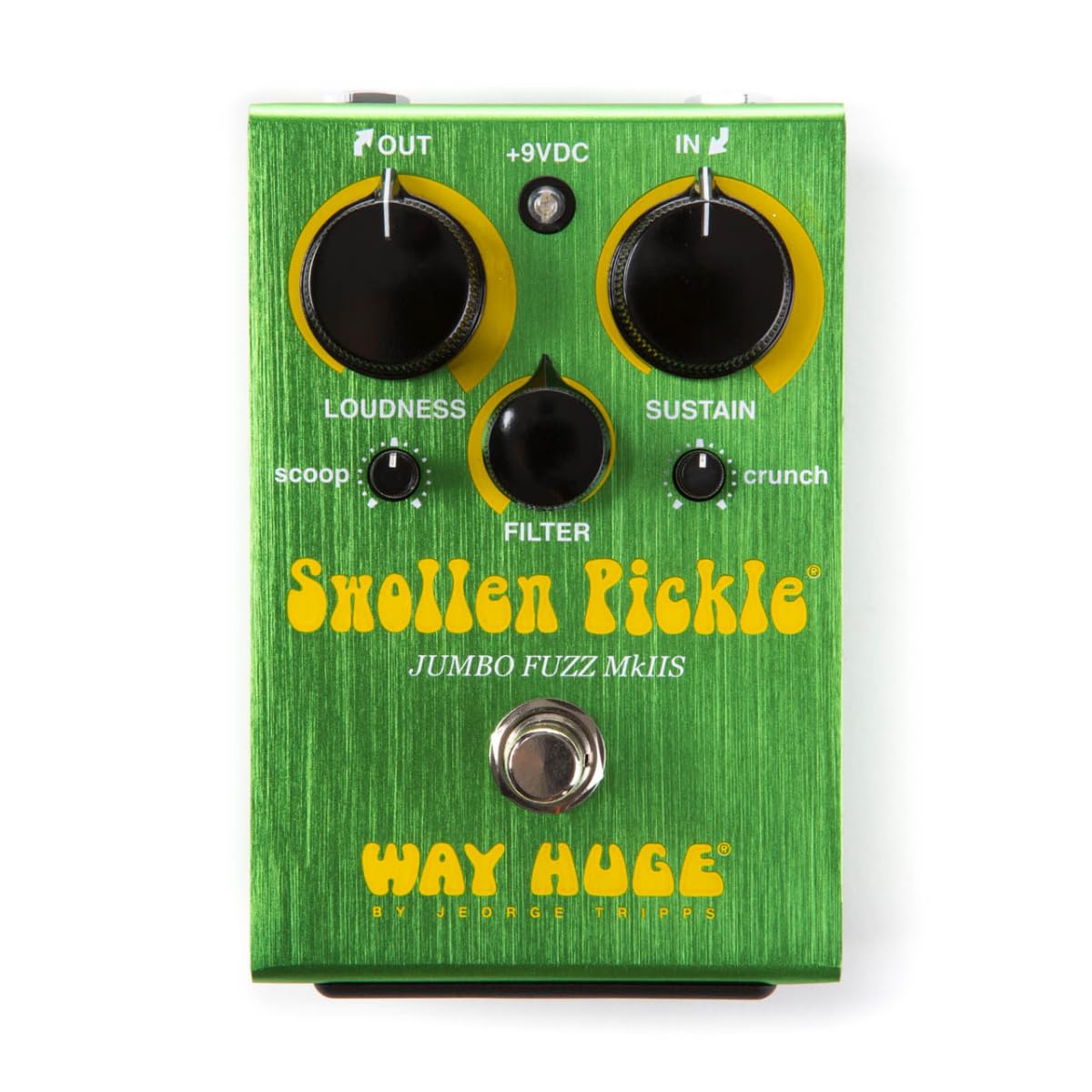 Pedal de Efectos Way Huge Swollen Pickle Jumbo Fuzz MKIIs para Guitarra