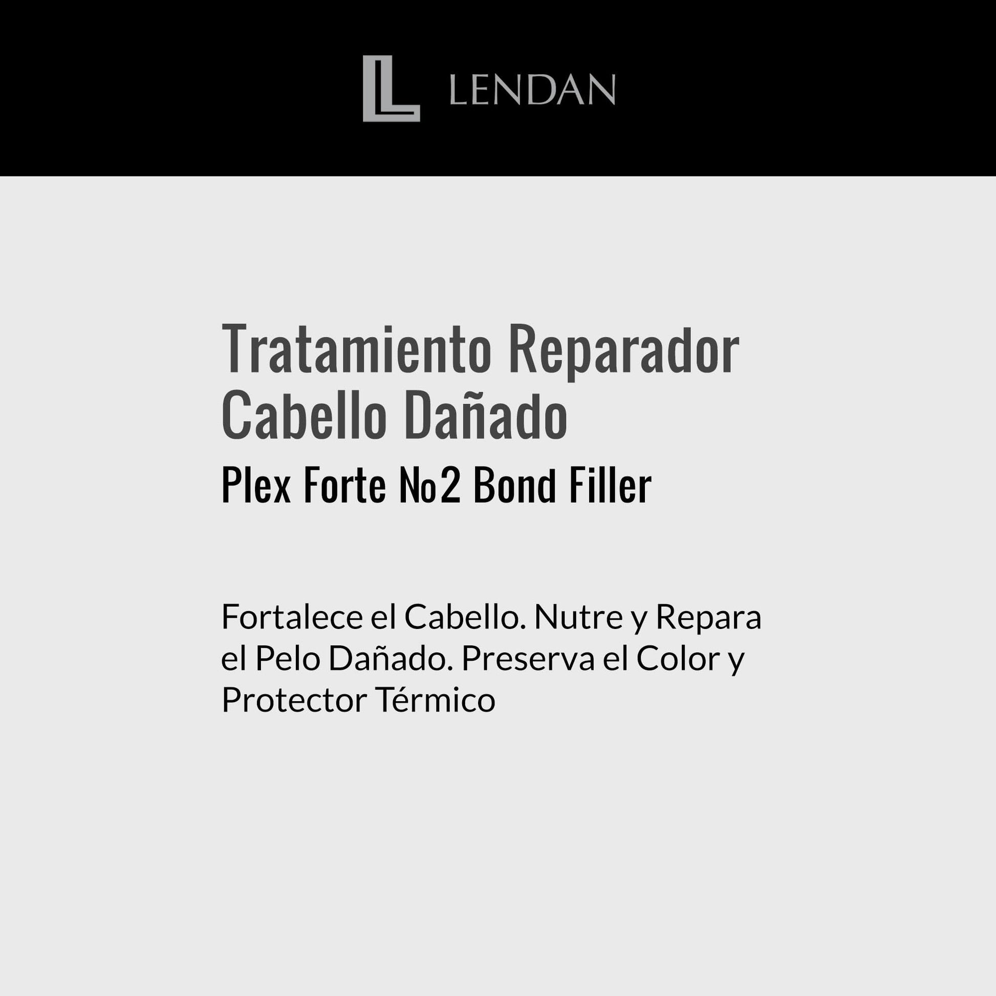 Lendan Tratamiento Lendan Plex Forte #2 Bond Filler Español 200ml
