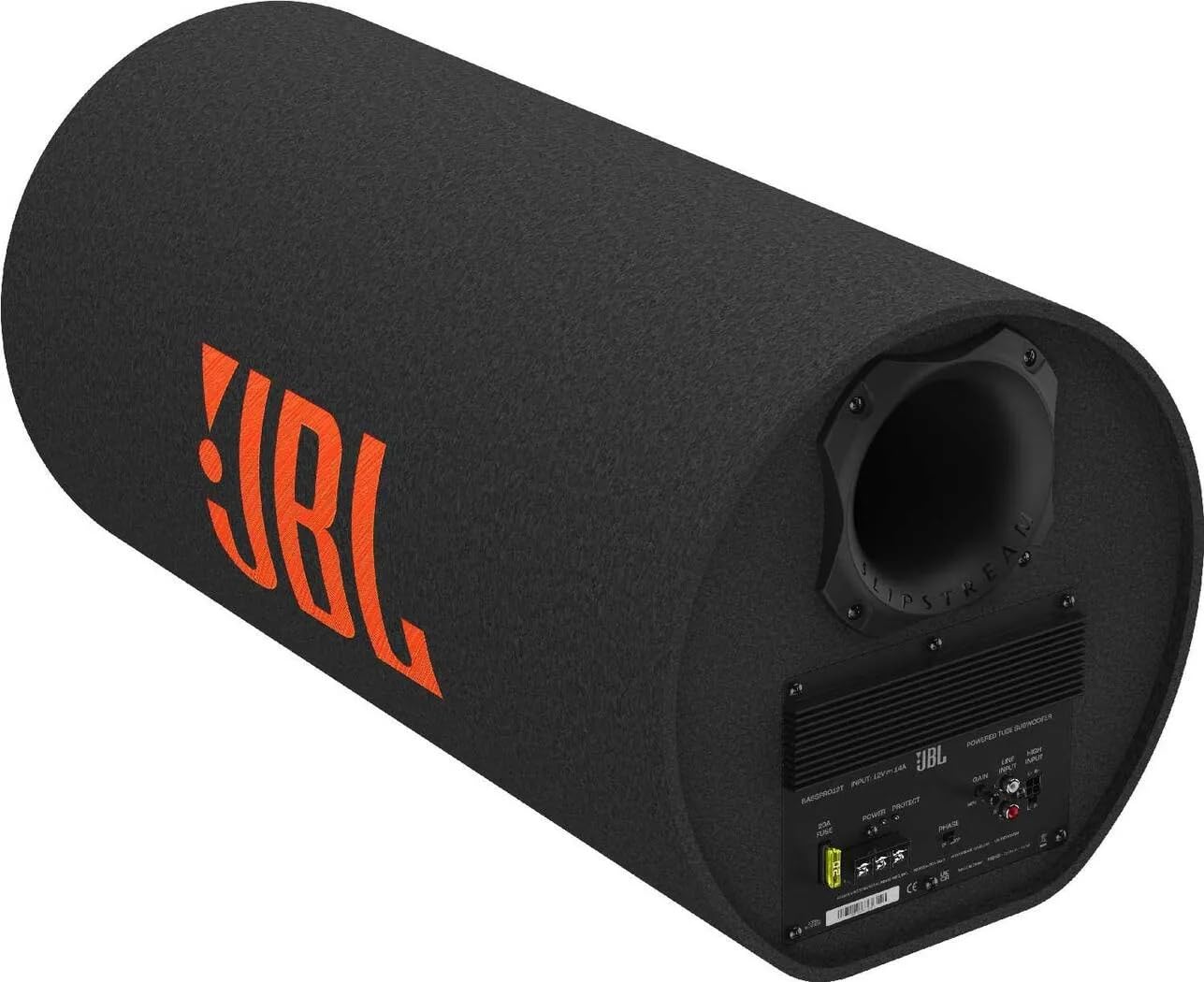 JBL BASSPRO Tube 8" Sistema de Subwoofer de Tubo de Bajo Alimentado con Amplificador de Clase D Integrado Potencia Máxima de Pico 1000W